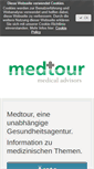 Mobile Screenshot of medizintour.com